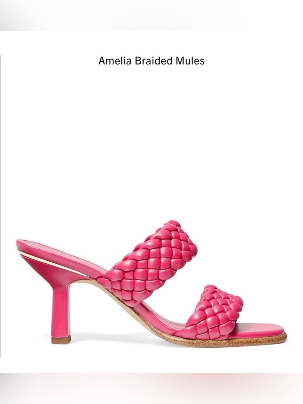 MICHAEL Michael Kors Amelia Braided Mules - Pink